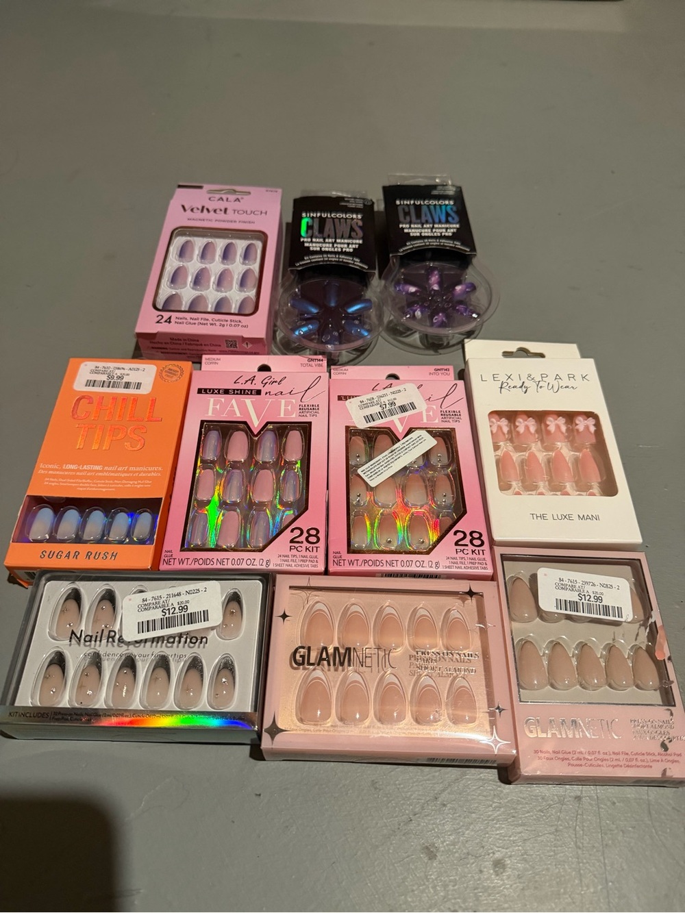 Assorted Press-On Nail Sets
